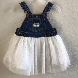 Oshkosh Overall Jumper Dress Tulle